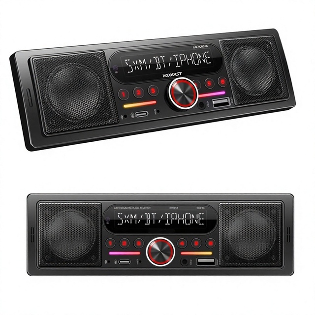 Wireless Car Radio MP3 Player with Bluetooth FM Transmitter Hands Free Call USB SD Card AUX Support Universal Car Stereo