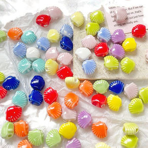 Mini perles en céramique colorées de 12 mm en forme d'animaux, faites à la main, pour graffiti, breloques certifiées pour bracelets et colliers DIY - Product Image 3