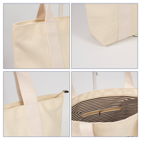 Tas Selempang Kanvas Estetika Modern dengan Teks yang Dapat Disesuaikan Pilihan Warna Kustom untuk Gaya Hidup Bebas Sampah dan Acara Perusahaan