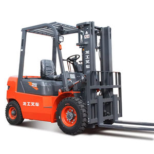 Hélicoptère de chariot élévateur tout-terrain de 4 tonnes Configuration à quatre roues motrices tout-terrain d'<span class=keywords><strong>occasion</strong></span> pour un fonctionnement en douceur Sandy Mountainous - Product Image 2