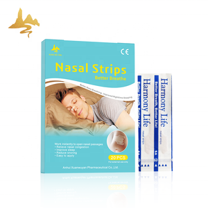 Hochwertige klare Durchgang Nase Pflege Patch Sport stark Entfernen von Schnarren besserer Atem Nasenstreifen - Product Image 1