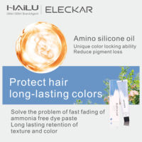 Couleur de teinture pour cheveux sans ammoniaque Couleur de teinture pour cheveux professionnelle grise permanente 60 paquets de cheveux Couleurs multifonctions