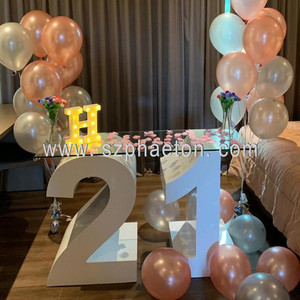 Bé Cậu Bé Bé Cô Gái Thư Bảng, Bảng Chữ Cái Màu Hồng Bảng Cho Đảng Nguồn Cung Cấp Đám Cưới Trang Trí - Product Image 6