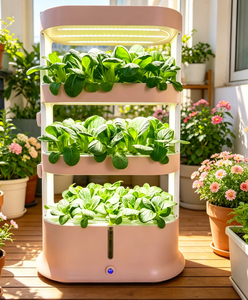 Système de culture hydroponique intelligent à 3 niveaux avec éclairage LED pour herbes et légumes <span class=keywords><strong>d</strong></span>'<span class=keywords><strong>intérieur</strong></span> - Product Image 2