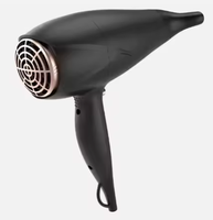 Sèche-cheveux professionnel électrique 2100W haute fréquence avec moteur AC et ions négatifs pour usage domestique, hôtelier, salon et garage