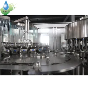 High speed automatic 12000BPH 24000PH 3 in 1 bottle water filling and capping machine
