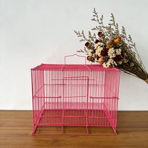Jaula para Pájaros, Modelo <span class=keywords><strong>Hachiko</strong></span>, Xuan Feng, Tiger Skin, Jaula para Pájaros de Grupo, Jaula Grande para Pájaros de Interior - Product Image 3