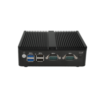 Intel N2840 Industrial Mini PC 8G DDR3 RAM 128G SSD Dual LAN Puerto serie 4GB Memoria de video Windows/Linux 12V Power Precio barato