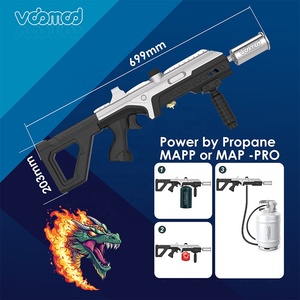 Powerful Classic Big Flame <strong>Kitchen</strong> <strong>Blow</strong> <strong>Torch</strong> for Cooking BBQ Grill Steak Searing with Safety Lock Cigarette Use - Product Image 4