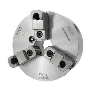 Mandril autocentrante de tres mordazas Chandox SK-6 2000 rpm para torno CNC - Product Image 1