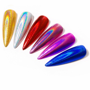 Polvo Cromado Efecto Espejo para Uñas, Producto de Belleza DIY para Pigmentación de Uñas - Product Image 3