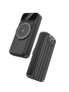 Paquete de batería Magsaferred Estación de energía 20000mAh Carga rápida Banco de energía inalámbrico magnético Pantalla LED con cables para <span class=keywords><strong>iPhone</strong></span> - Product Image 2