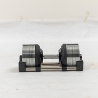 Haltères réglables pour la musculation, ensembles d'haltères ajustables Quickly Fitness Gym