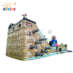 WINSUN Parque de Atracciones Comercial Inflable con Tobogán, Temática de Barco <span class=keywords><strong>Pirata</strong></span>, Parque Infantil al Aire Libre, Juguetes de Alquiler para Niños - Product Image 6