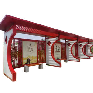 Letrero Decorativo de Acero Inoxidable con Diseño de Amanecer, Moderno y Minimalista, para Promover el Desarrollo Rural - Product Image 5