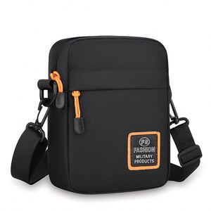 Bolso Cruzado Impermeable de Tela Oxford para Hombre, Bolso de Hombro Casual con Múltiples Bolsillos para Uso Diario, Logotipo Personalizado - Product Image 1