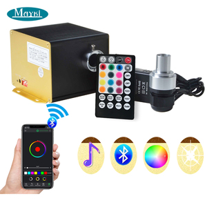 Moteur de lumière à fibre optique <span class=keywords><strong>Mayki</strong></span> 12W RGBW Twinkle avec contrôle par application - Product Image 1
