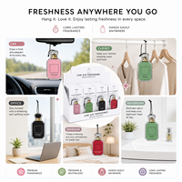 Diffuseur d'air en papier de forme personnalisée pour voitures, fabriqué par un fabricant de premier plan, dispositif d'aromathérapie suspendu promotionnel
