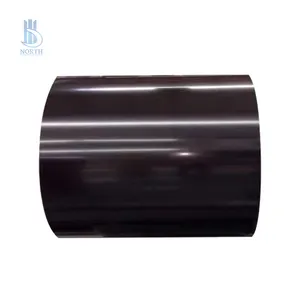 Kumparan PPGI Bis Ral 9019 PPGI untuk mengekspor gulungan logam baja berlapis warna