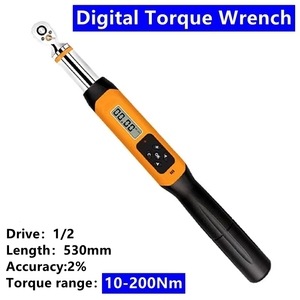 Cờ Lê Mô-men Xoắn Điện Tử Kỹ Thuật Số Sửa Chữa Có Thể Điều Chỉnh Được 0.5-10Nm 1.5-30Nm 3-60Mn 5-85Nm 7-135Nm 10-200Nm 17-340Nm Chất Lượng Cao - Product Image 5