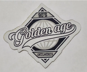 Badge tissé personnalisable Alien Weaving Mark pour vêtements, compatible avec patch Velcro, ceinture tissée et sceau tissé - Product Image 3