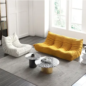 북유럽 현대 간단한 스타일 뜨거운 판매 직물 레저 의자 새로운 디자인 소파 베드 거실을위한 게으른 소파