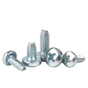 Vis autotaraudeuses à tête fraisée Phillips, filetage grossier, DIN7500, acier zingué, fixations filetées, M3.5, quincaillerie métrique - Product Image 1
