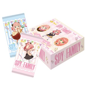 Vente en gros de cartes à collectionner JIKAKA <span class=keywords><strong>Spy</strong></span> & <span class=keywords><strong>Family</strong></span>, jeu de société d'anime japonais, cartes à collectionner TCG - Product Image 1
