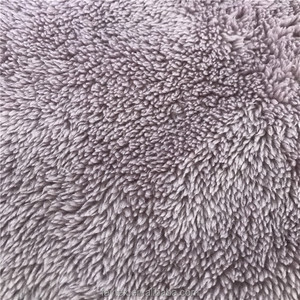 Vải Lông Cừu <span class=keywords><strong>Sherpa</strong></span> Ấm Áp Hai Mặt Shu Velveteen 100% Polyester Cho Mùa Đông - Product Image 5