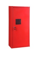 Armoires d'incendie à double porte armoire d'extincteur armoire à enrouleur de tuyau d'incendie rouge