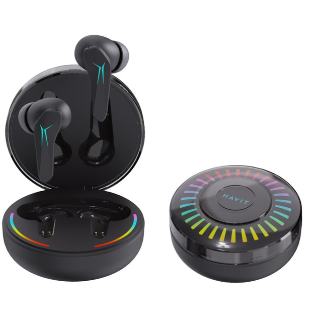 Havit TW978 Hot Selling Gaming Tws Earphones Headset Wireless Earbuds Low Latency IPX4 Sweat Proof Gaming Earbuds