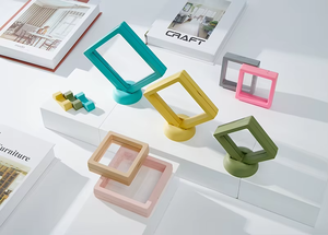 Luxury Colorful Dustproof Packaging Magnetic Closure Embossed Printing Floating Frame Jewelry Gift Rectangle <b>Box</b> Customized PE - Product Image 4