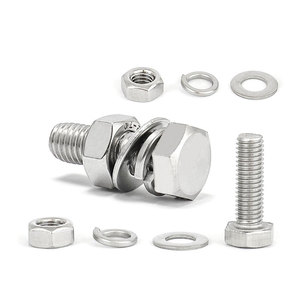 <span class=keywords><strong>Din933</strong></span> tiêu chuẩn A2 a4-70 thép không gỉ SS 304 316 Hexagon bu lông và Hex Nuts - Product Image 2