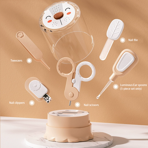 Kit de soin des ongles pour nouveau-nés, best-seller, lames ultra-affûtées, poignée antidérapante, sans BPA, étui de voyage compact, <span class=keywords><strong>avis</strong></span> des parents 5 étoiles - Product Image 4
