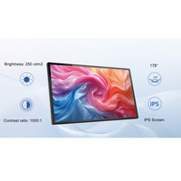 Le plus récent moniteur à écran tactile capacitif de 14 et 15.6 pouces avec interface USB WiFi RJ45 POE NFC Android POS pour une utilisation commerciale au détail