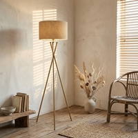 Lampe sur pied LED en fer de style nordique, base E14/E26, lampe d'intérieur pour salon, chambre à coucher, décoration