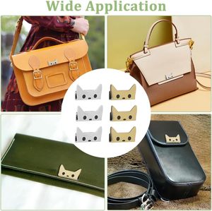 Lot de fermoirs décoratifs pour sacs, en métal coloré, avec vis, en alliage, pour sacs à main, accessoires pour la couture et le bricolage - Product Image 6