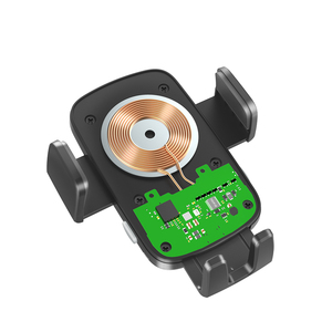Chargeur de téléphone portable à <span class=keywords><strong>induction</strong></span> 2 en 1 Support de chargeur de voiture sans fil 15W Support de téléphone pour bouche d'aération de voiture à charge rapide - Product Image 3