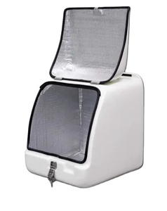 large capacity hot sale factory price fiberglass delivery box for motorcycle