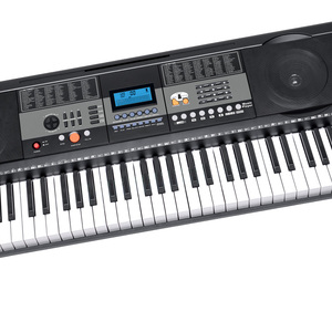 Piano électrique HUASHENG de qualité supérieure, 61 touches, fonction tactile, écran LCD, 200 timbres, rythmes, <span class=keywords><strong>clavier</strong></span> de <span class=keywords><strong>percussion</strong></span>, 10 démos d'orgue - Product Image 6
