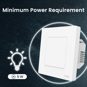 Tuya APP remoto Wifi Bluetooth interruptor inteligente para luz encendido/apagado funciona con Alexa Google Home 1Gang 2 Gang Single Live No neutral - Product Image 3