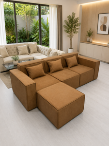 Sofá Modular Moderno Nova para Sala de Estar, Muebles de Sofá de Tela Personalizados - Product Image 3