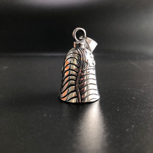 Amuleto de la Suerte para Motociclistas: Colgante de Acero Inoxidable con Diseño de Águila Calva y Gremlin Guardián para Moto - Product Image 2