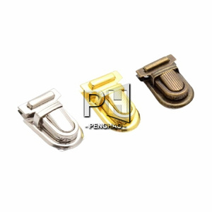 Túi Xách Craft Bag Purse Phụ Kiện Phần Cứng <span class=keywords><strong>Snap</strong></span> Móc/Khóa Đóng 22Mm X 34Mm - Product Image 1