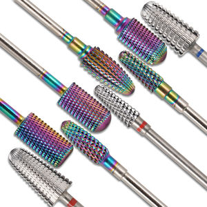 Di alta qualità carburo arcobaleno punta 3/32 "Manicure fresa in carburo di tungsteno punta per unghie per utensili elettrici - Product Image 2