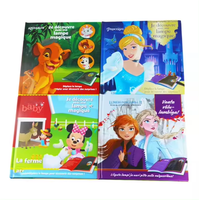 Livre personnalisé avec couverture rigide et lampe de poche, pour enfants, Production rapide, couverture rigide, bande dessinée colorée