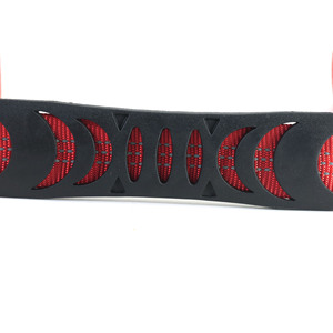 Car Seat Safety Handle Universal Rear Nylon Black Red Blue Orange Air Ventilation Armrest Box - Product Image 1