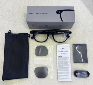 แว่นตาอัจฉริยะ CY-01 กล้อง 8MP เลนส์คู่ เสียงคุณ<span class=keywords><strong>ภาพ</strong></span>สูงสำหรับ<span class=keywords><strong>การ</strong></span>โทร พร้อมระบบตัดเสียงรบกวน ENC ป้องกันแสงสีฟ้า รองรับ<span class=keywords><strong>การ</strong></span>แปล<span class=keywords><strong>ภาษา</strong></span>ด้วย AI - Product Image 6