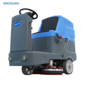 145/155L grande chiaro/serbatoio delle acque reflue 4-5 ore di esecuzione del piano ospedaliero Hotel Scrubber elettrico Ride-on spazzatrice - Product Image 3