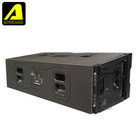 ACTPRO AUDIO VTX V25 Enceinte de scène professionnelle double 15 pouces, système de sonorisation en ligne à trois voies, réponse en fréquence 50Hz-18kHz, 132dB MAX